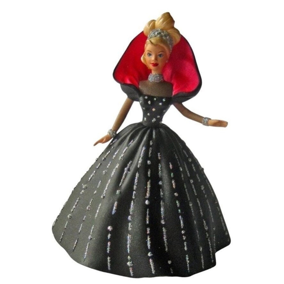 Vintage 90s Barbie Holiday Hallmark Keepsake Ornament - Picture 1 of 10